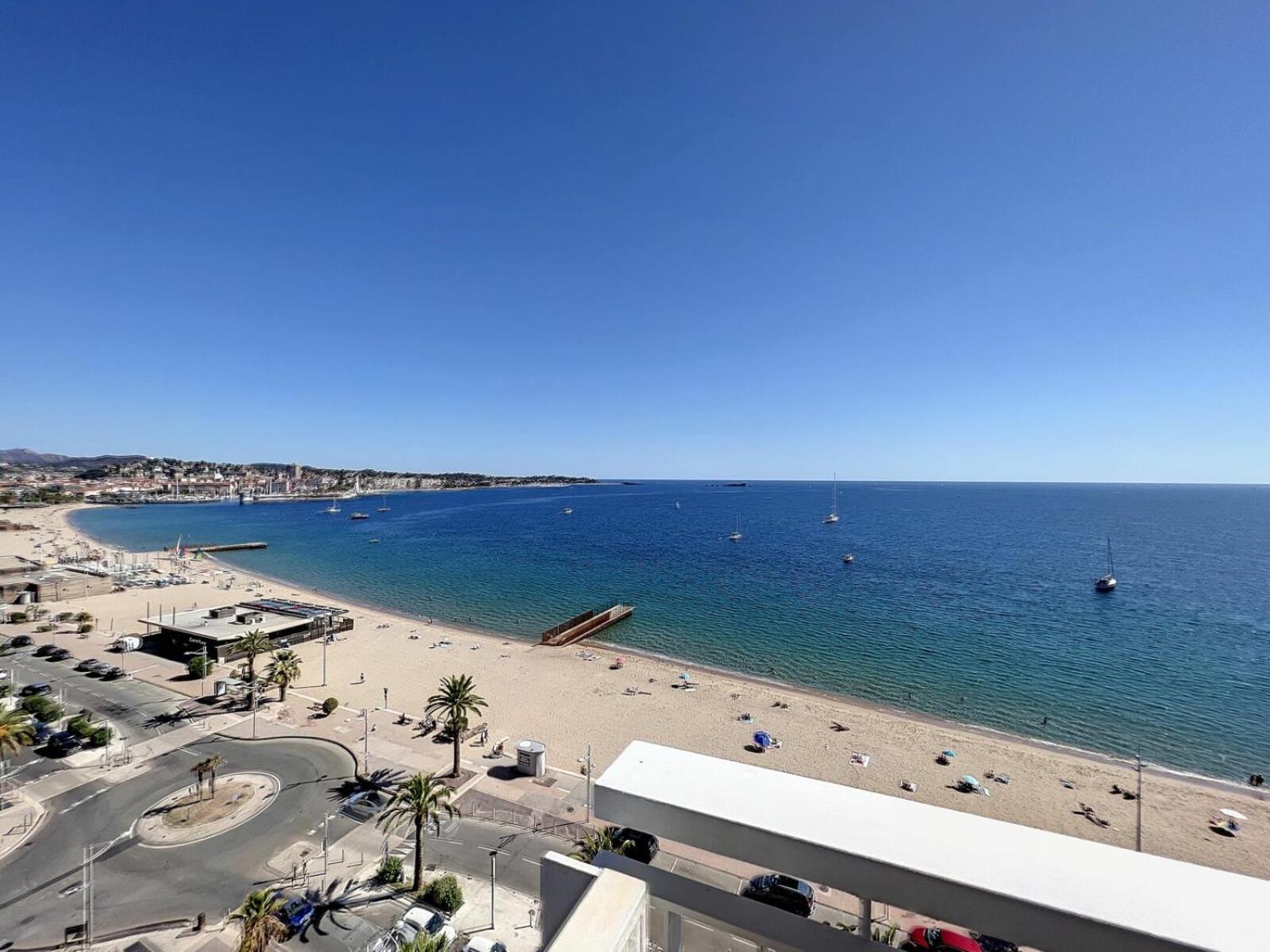Frejus Plage - T2 -Vue Mer Feerique 外观 照片