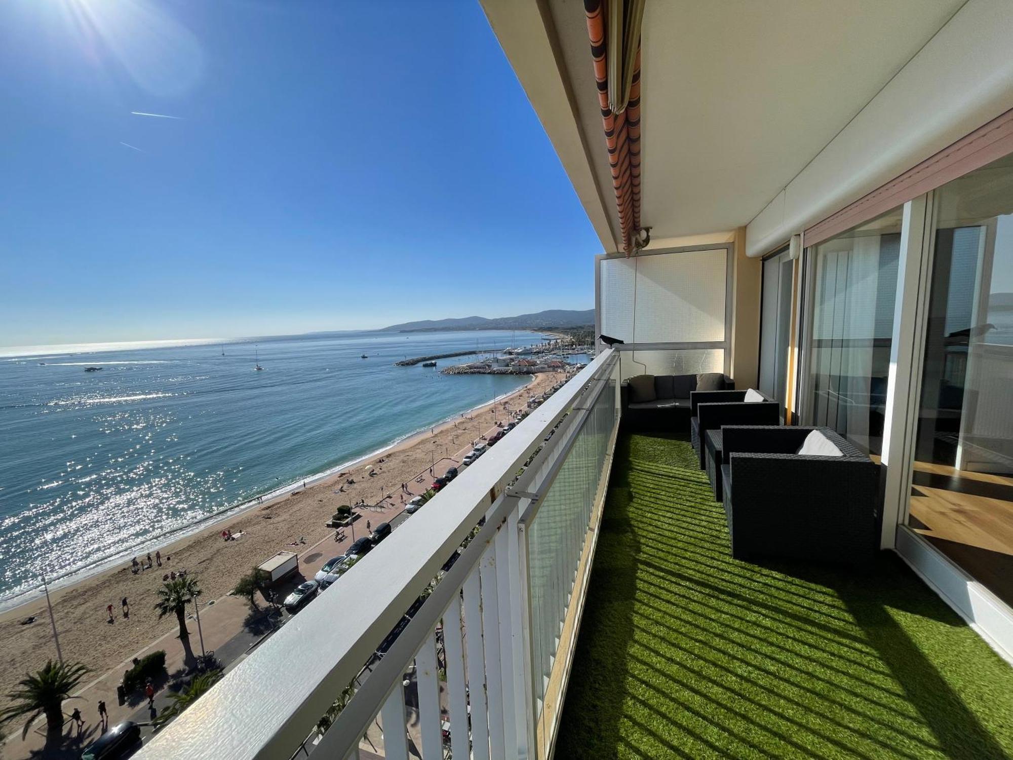 Frejus Plage - T2 -Vue Mer Feerique 外观 照片
