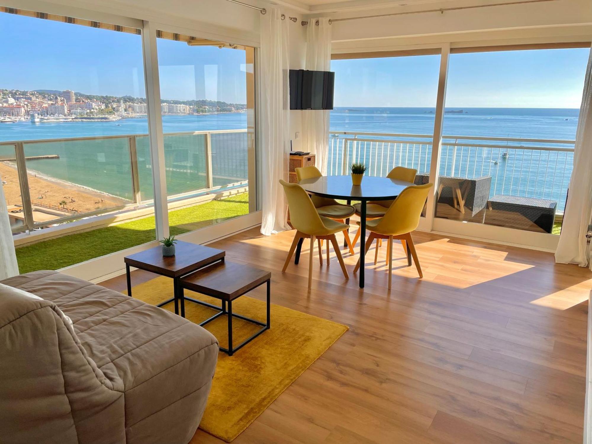 Frejus Plage - T2 -Vue Mer Feerique 外观 照片